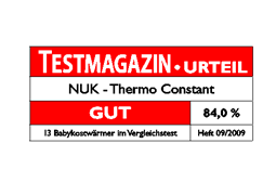[Translate to portugese:] Germany 2009: Good – NUK Baby Food Warmer Thermo Constant