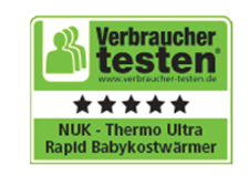 [Translate to portugese:] Germany 2013: Very Good - NUK Babyfood Warmer Thermo Ultra Rapid
