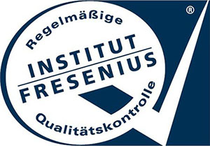 [Translate to portugese:] Logo of the independent German Fresenius Institute