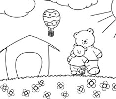 [Translate to portugese:] NUK colouring page