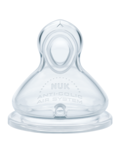 Tetina de silicone com controlo de fluxo NUK First Choice Plus Flow Control