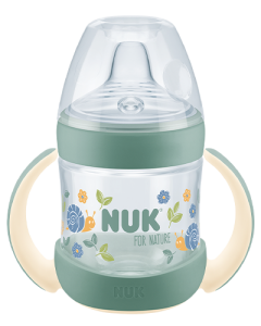 Biberão de Aprendizagem NUK for Nature 150ml com controlo de temperatura