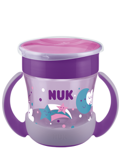 NUK Mini Magic Cup Night, 160 ml, brilha no escuro