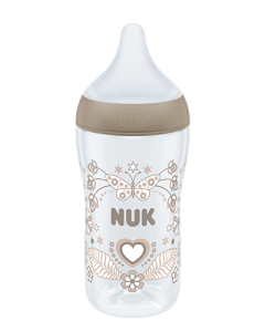 Biberão NUK Perfect Match com tetina de silicone suave