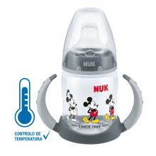 Biberão de Aprendizagem Disney Mickey Mouse NUK First Choice,150ml, com Controlo de Temperatura